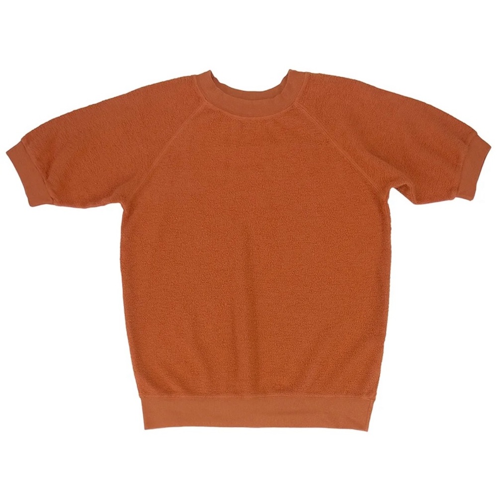 Jungmaven - short sleeve raglan sherpa sweatshirt - medium